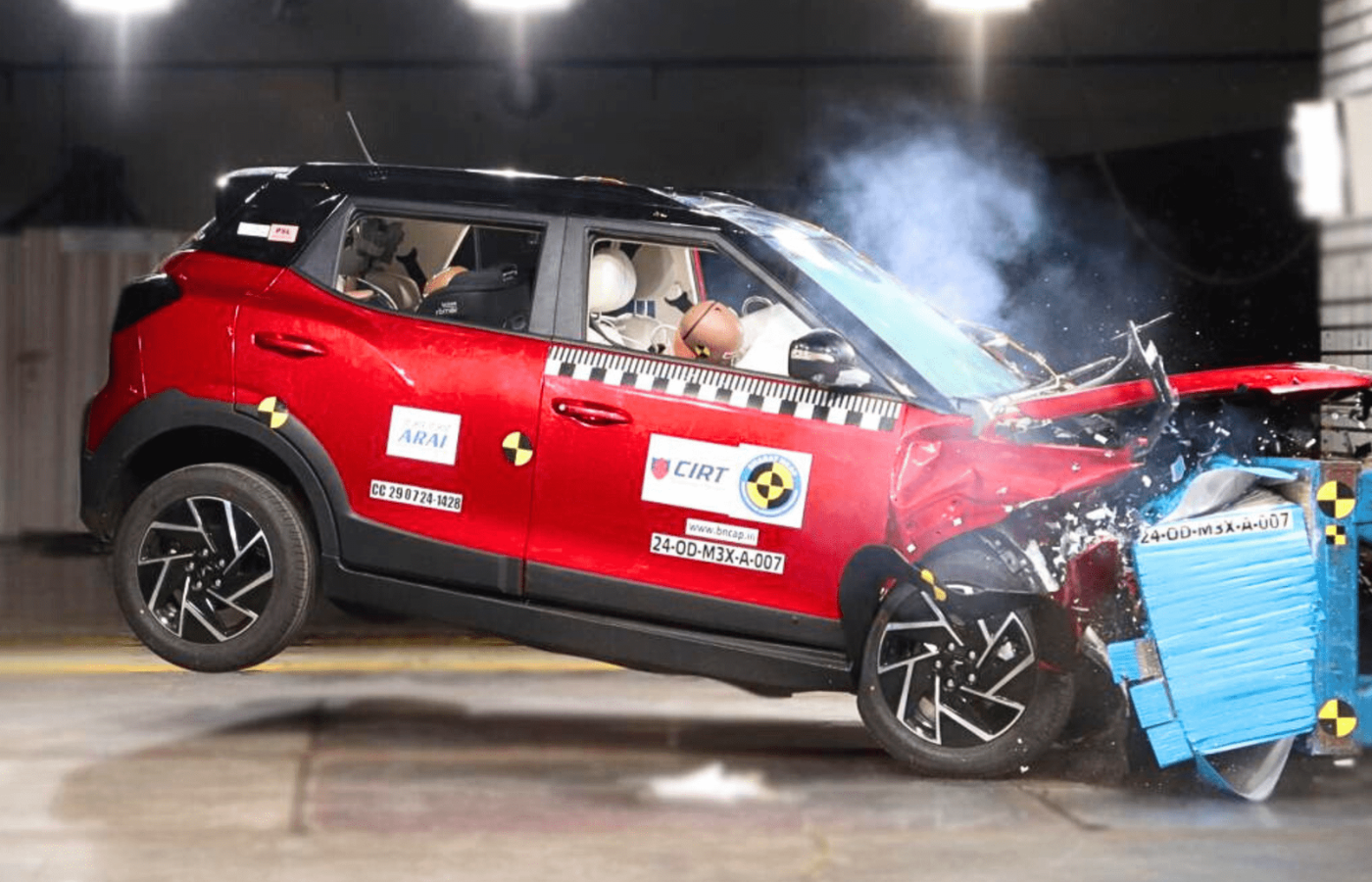 mahindra 3xo car safety rating